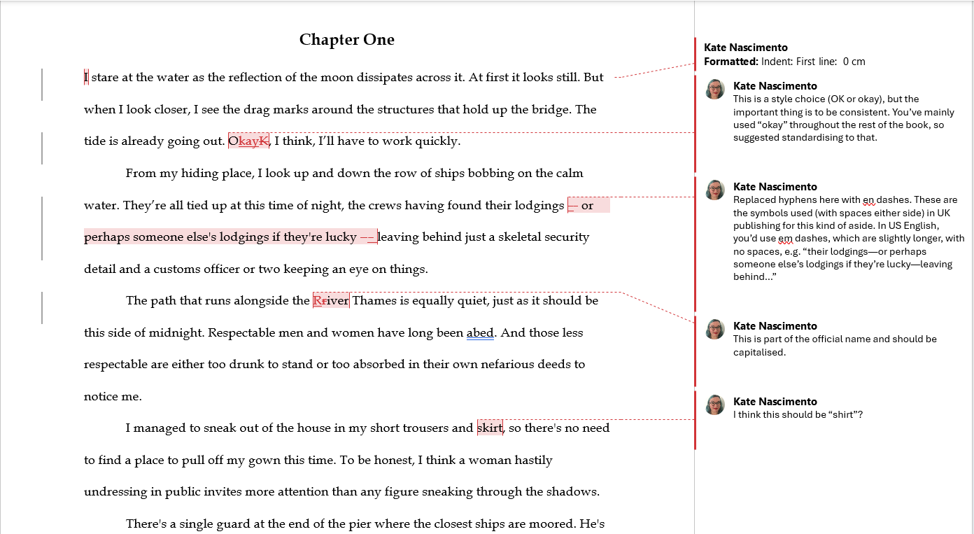 Copy Editing Annotation Key Copy-editing - KN Editorial